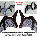 Alternate Fell Beast Wings for LEGO 40693